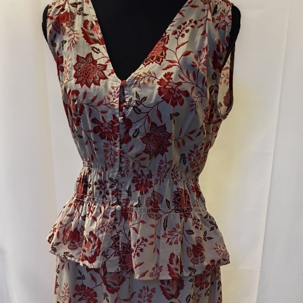 New Sanctuary Floral Sleeveless Blouse & Dress Set - Picture 2 of 10